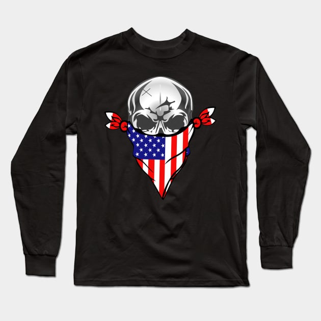 America Long Sleeve T-Shirt by twix123844